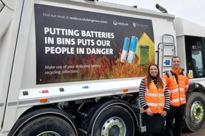 Shropshire warns residents to dispose of batteries, vapes, and electrical items safely after fires at recycling centres and bin lorries.